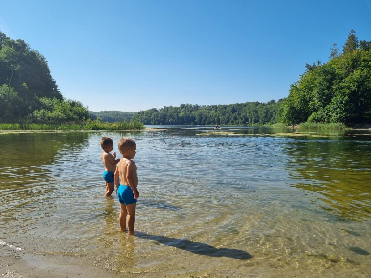 Bosko Domki Z Sauna I Balia W Sulminie Obok Gdanska Ngoại thất bức ảnh