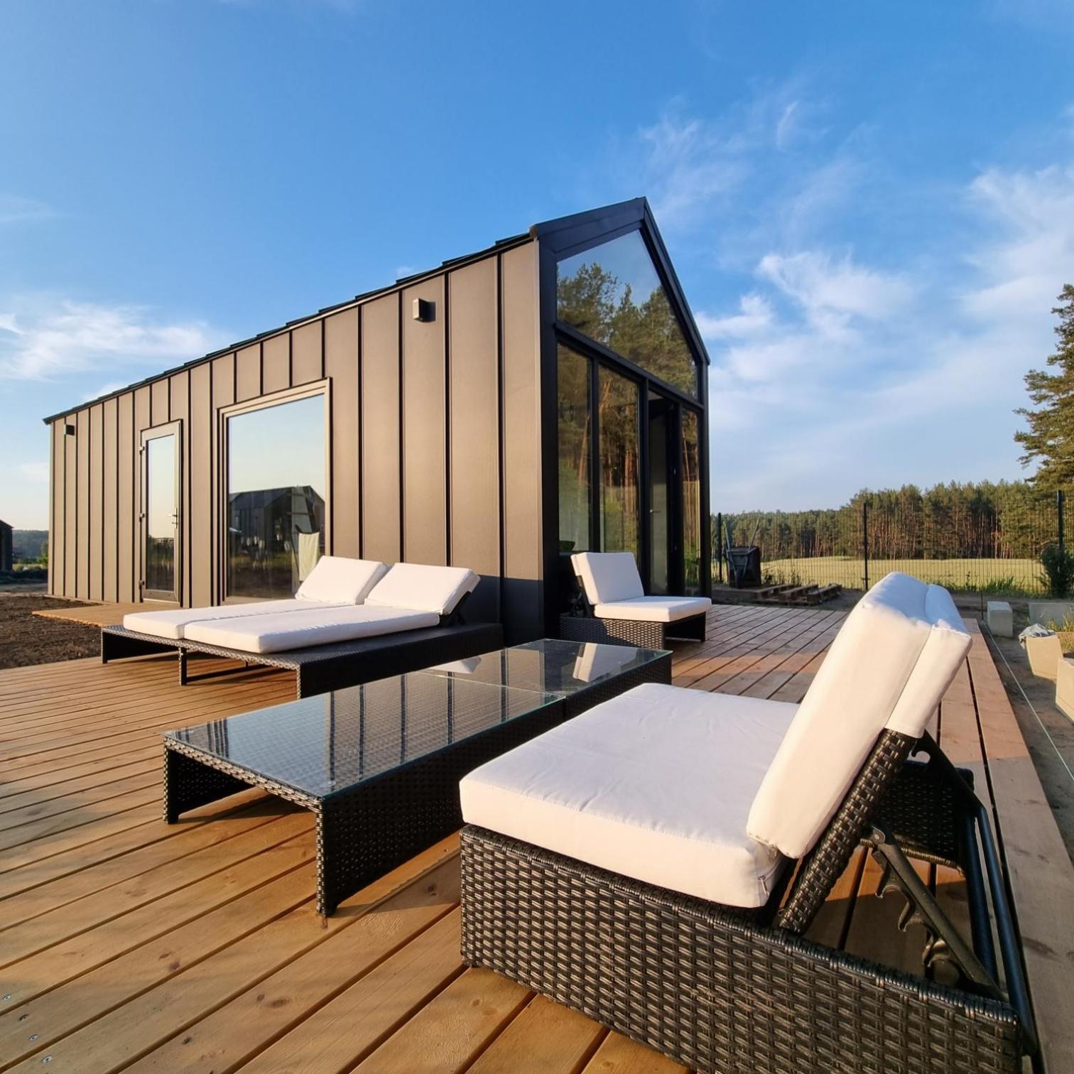 Bosko Domki Z Sauna I Balia W Sulminie Obok Gdanska Ngoại thất bức ảnh