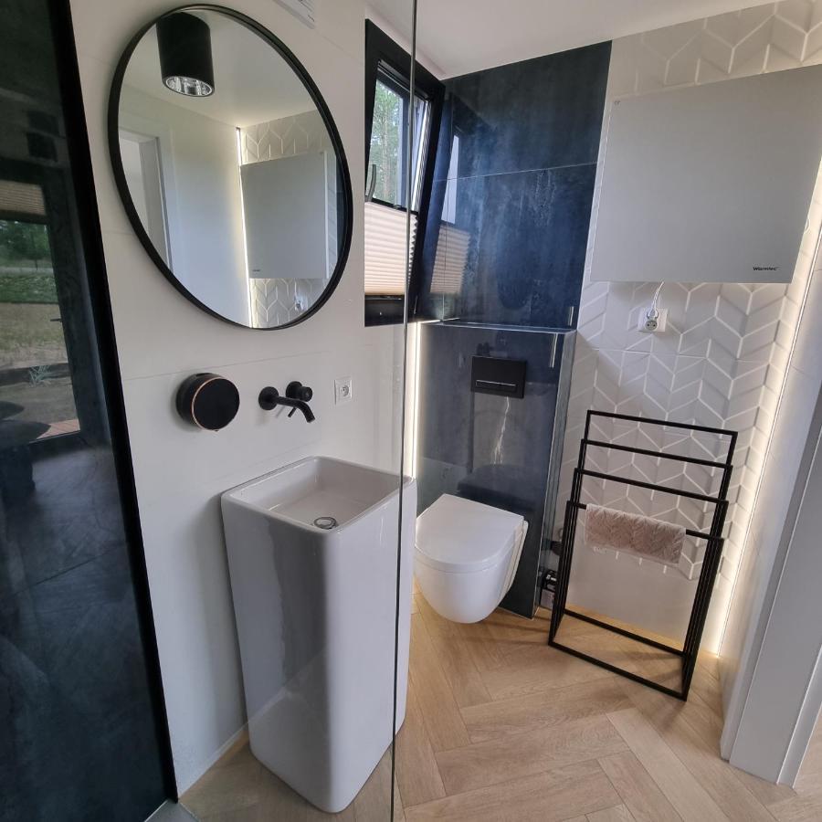 Bosko Domki Z Sauna I Balia W Sulminie Obok Gdanska Ngoại thất bức ảnh