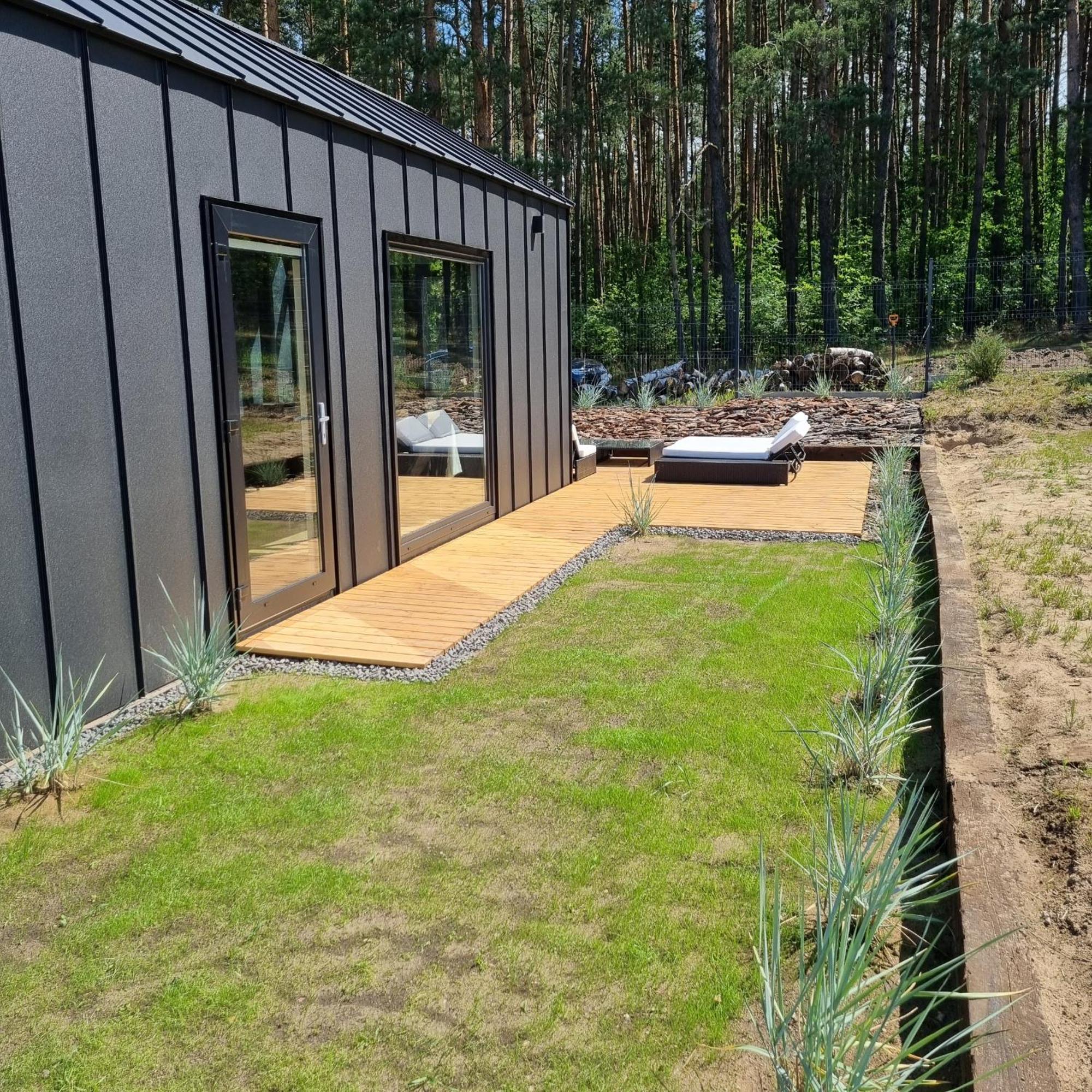Bosko Domki Z Sauna I Balia W Sulminie Obok Gdanska Ngoại thất bức ảnh