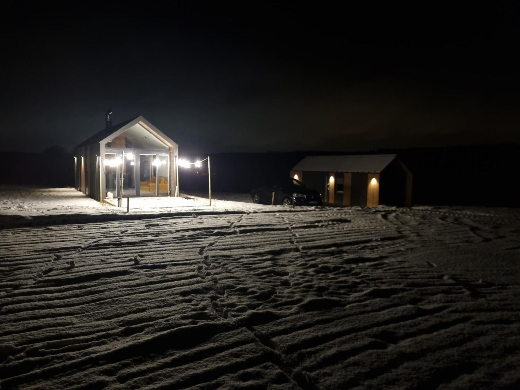 Bosko Domki Z Sauna I Balia W Sulminie Obok Gdanska Ngoại thất bức ảnh